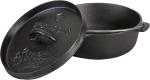 Pre-Seasoned Cast Iron Dutch Oven for Cooking