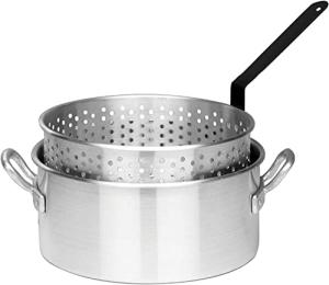 Bayou Classic 10-qt Aluminum Fry Pot with Basket