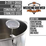 Brew Kettle Clip-On Thermometer for Homebrewing