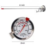 Candy Oil Frying Thermometer with Clip - 2 Pack