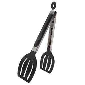 Norpro Grip-EZ Locking Spatula Tongs, 9 Inch