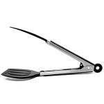 Norpro Grip-EZ Locking Spatula Tongs, 9 Inch