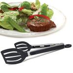 Norpro Grip-EZ Locking Spatula Tongs, 9 Inch