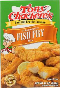 Tony Chachere's Fish Fry Mix 10oz Twin Pack