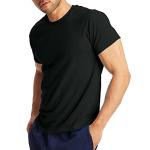 Hanes X-Temp Short Sleeve Tee for Men - Black