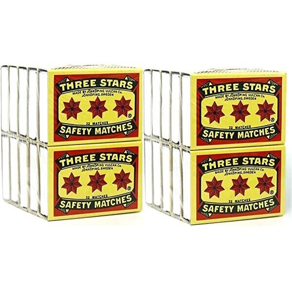 Preppers' 20 Boxes of Three Star Matches