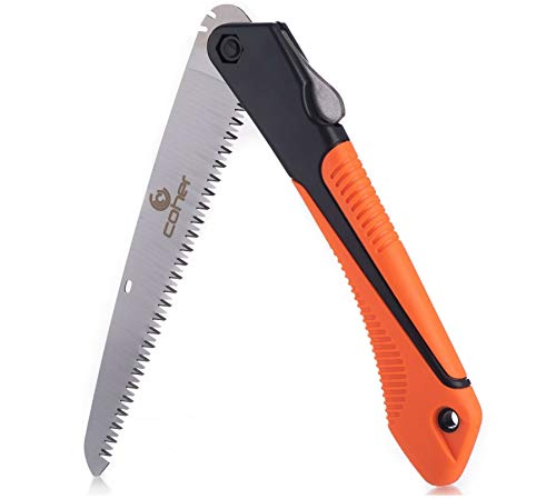 8-Inch Folding Hand Saw for Preppers