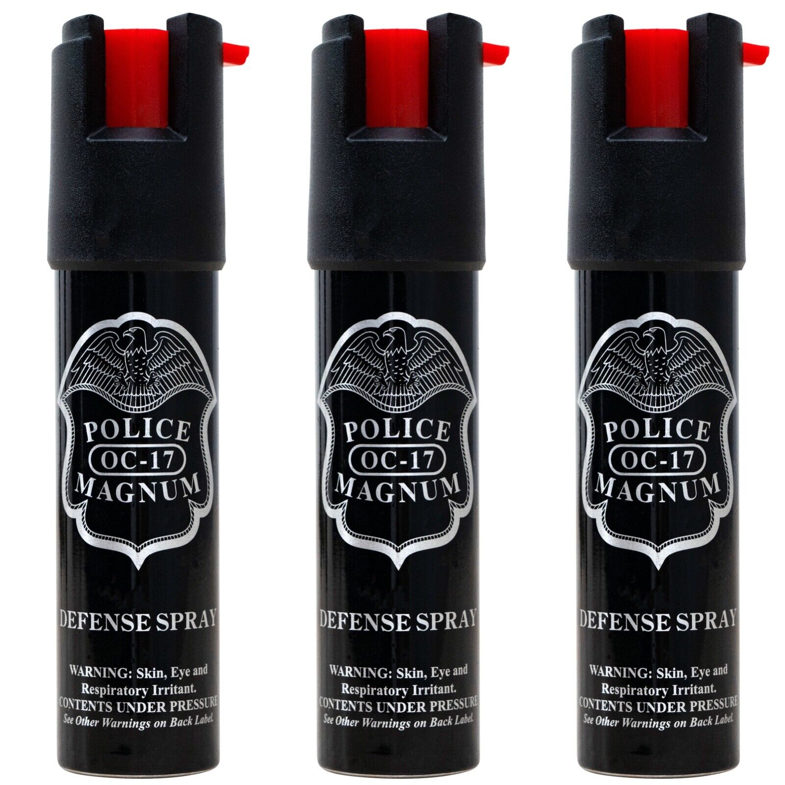 Police Magnum Pepper Spray Trio for Security