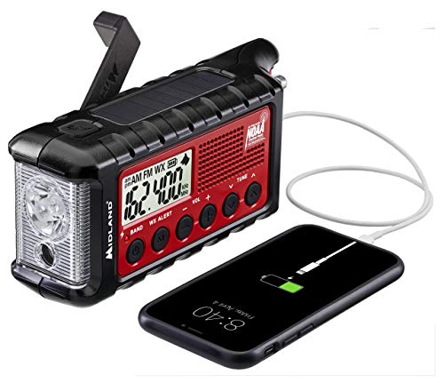 MIDLAND RADIO Emergency Dynamo Crank Radio w Battery