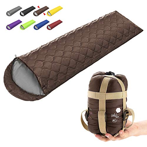 Compact Waterproof Camping Sleeping Bag for All Ages