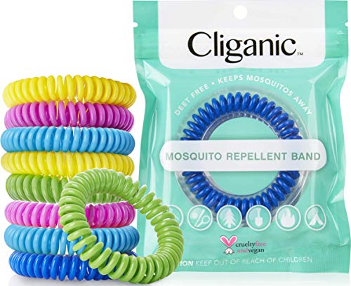 10-Pack Natural Mosquito Repellent Bracelets