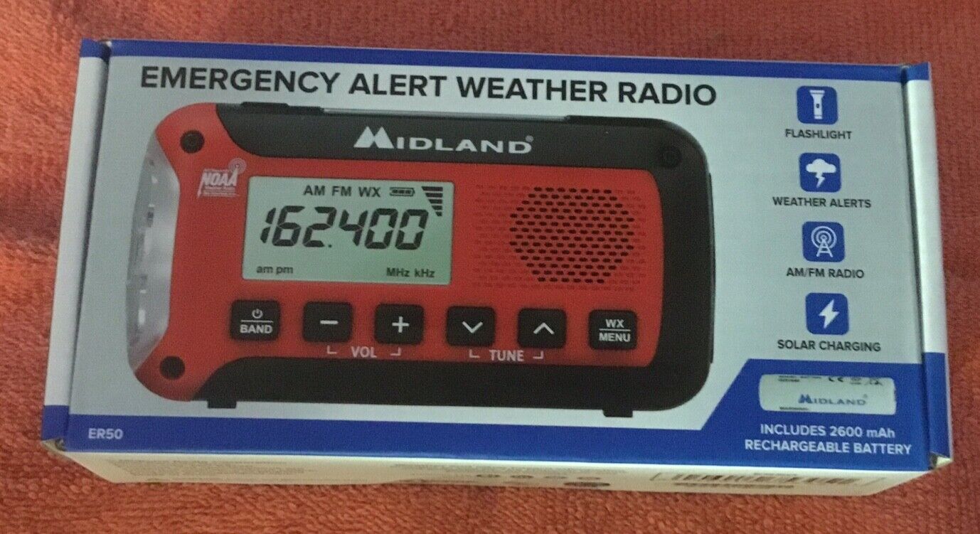 Midland Solar Hand Crank Emergency Radio