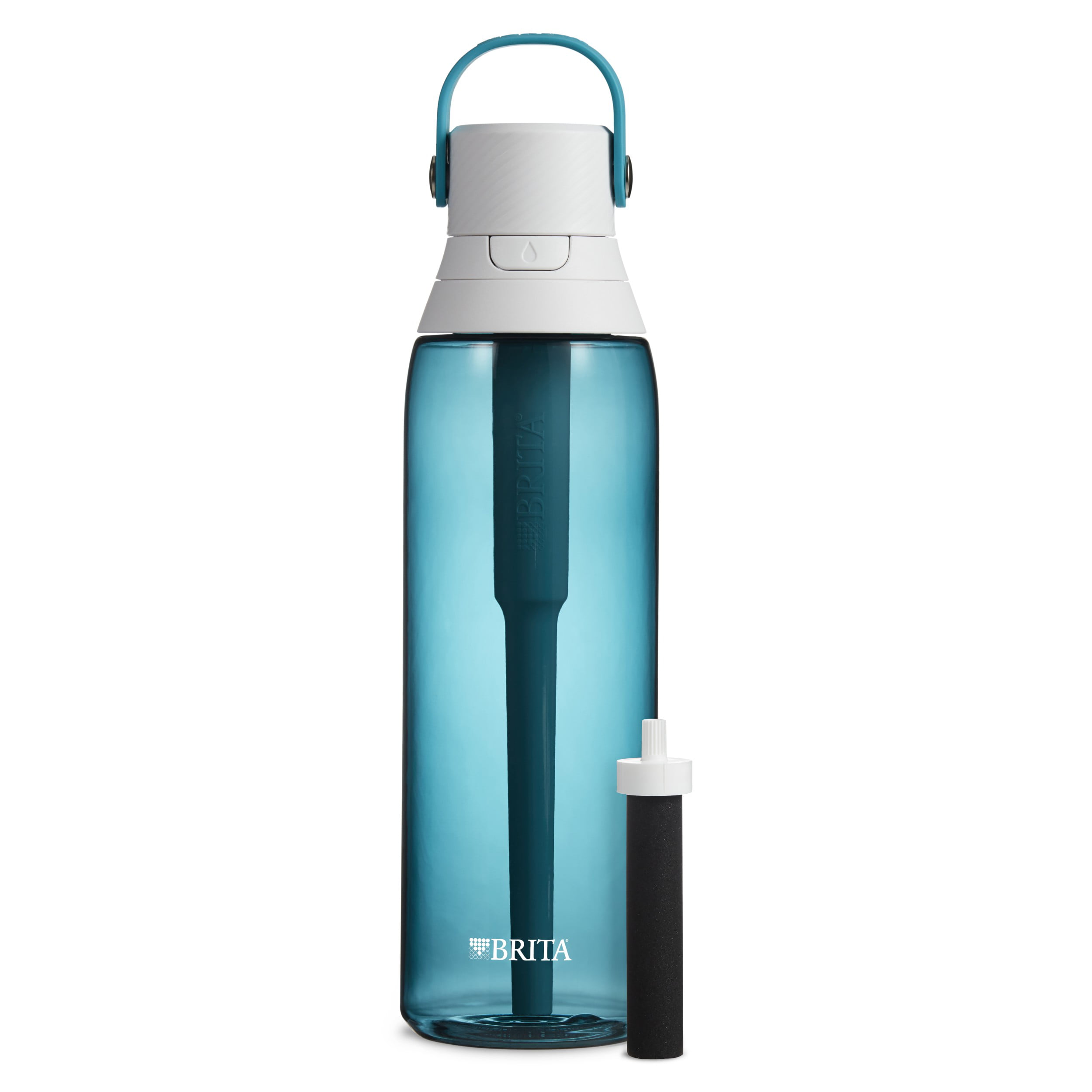 Brita Filtered Water Bottle, Sea Glass, 26 oz
