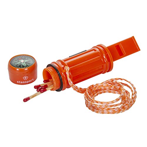 Stansport 5-in-1 Plastic Survival Whistle