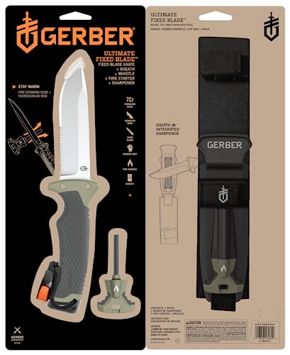 Gerber Ultimate Tactical Knife with Fire Starter