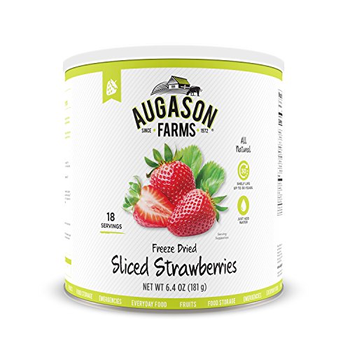 Freeze Dried Sliced Strawberries - Augason Farms