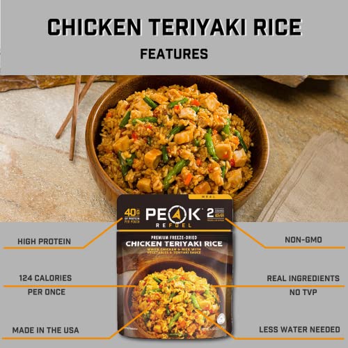Premium Freeze Dried Chicken Teriyaki Rice