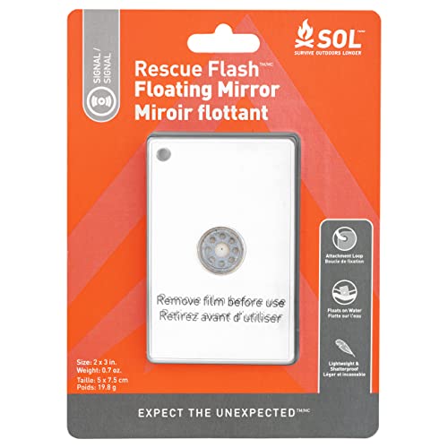 Outdoor Survival Signaling Mirror - 2 Pack