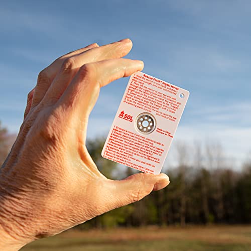 Outdoor Survival Signaling Mirror - 2 Pack