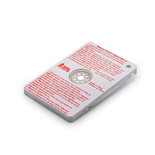 Outdoor Survival Signaling Mirror - 2 Pack