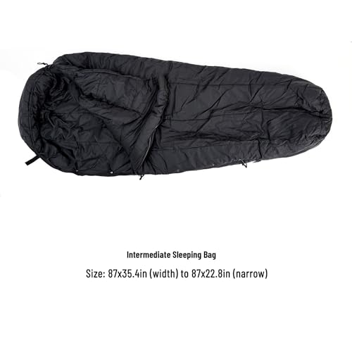 Military Modular Sleeping Bags System - All Season, Woodland