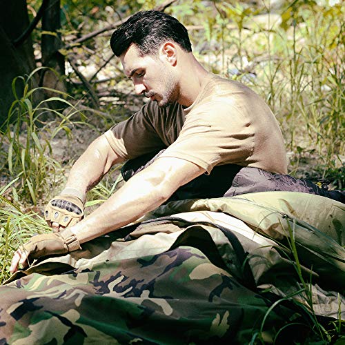 Military Modular Sleeping Bags System - All Season, Woodland