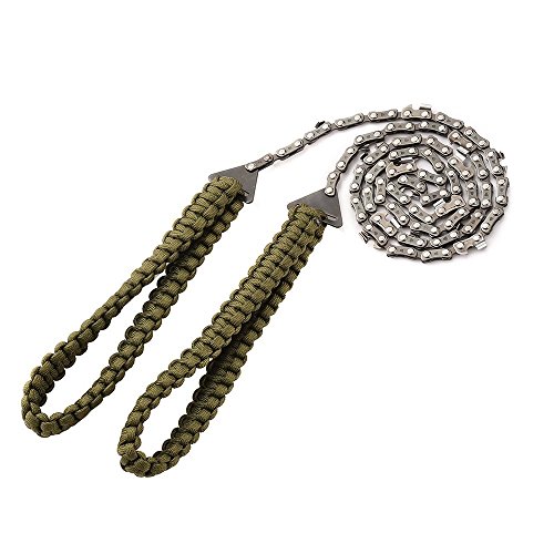 Paracord Pocket Chainsaw for Survival and Camping