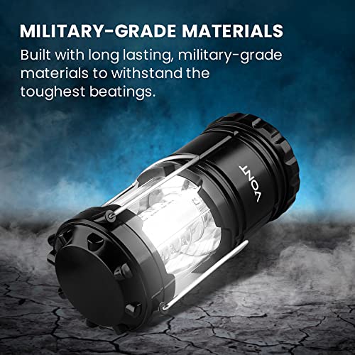 Super Bright LED Camping Lanterns, 2-Pack
