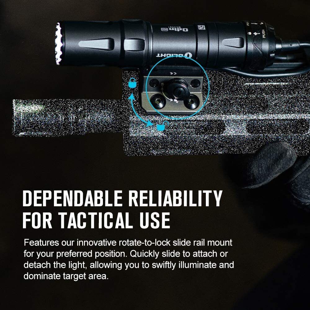 Odin Mini Tactical Flashlight - 1250 Lumens