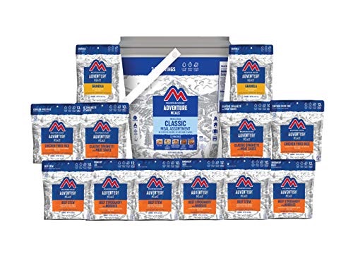 Mountain House Classic Bucket | Freeze Dried Emergency Food | 24 Servings