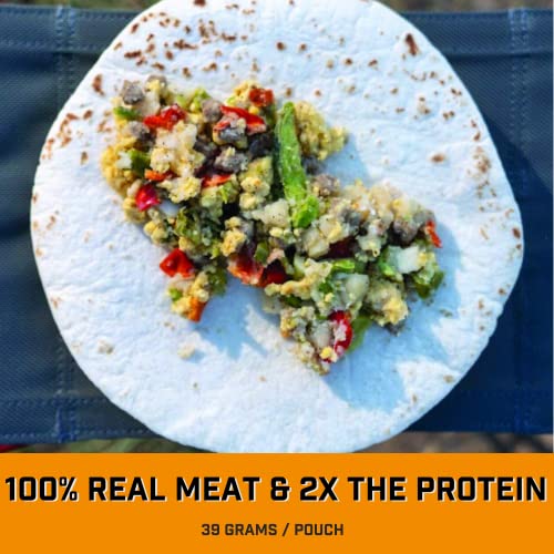 Premium Peak Refuel Breakfast Skillet: Real Meat, 39g Protein