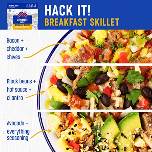 Mountain House Breakfast Skillet | Freeze Dried Prepper Meal | 2 Servings | Gluten-Free
