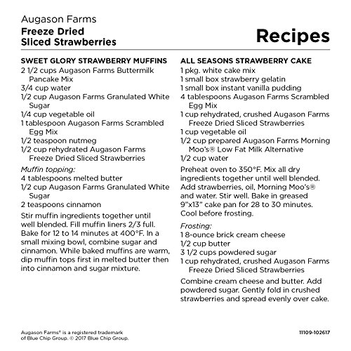 Freeze Dried Sliced Strawberries - Augason Farms