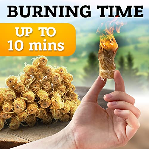 Natural Pine Fire Starter - 60 Pack
