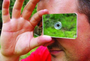 Compact UST StarFlash Micro Signal Mirror: Hiking, Camping