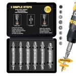 Screw Extractor Set - Tools Gadgets for Men Bolt Extractor Kit