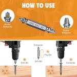 Screw Extractor Set - Tools Gadgets for Men Bolt Extractor Kit