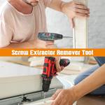 Screw Extractor Set - Tools Gadgets for Men Bolt Extractor Kit