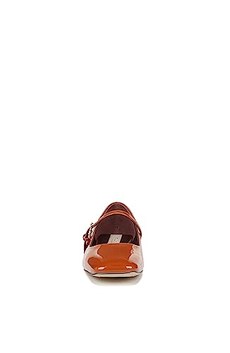 Franco Sarto Retro Orange Mary Jane Flats