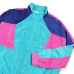 Multicoloured Vintage Agora Vantage Windbreaker - Large