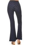 Retro Polka Dot Palazzo Pants for Women