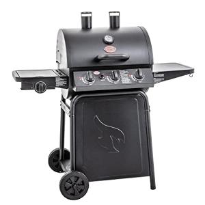 Char-Griller 3-Burner Propane Gas Grill - Black