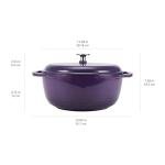 Amazon Basics Enameled Cast Iron Dutch Oven, 6-Quart