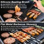 22-Piece Heavy Duty BBQ Grill Tools Set