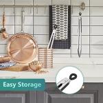 17-Inch Stainless Steel BBQ Grill Tongs