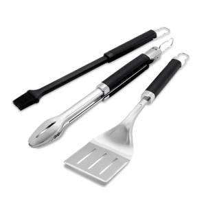 Weber 3-Piece Stainless Steel Grilling Tool Set