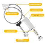 Super-Bright Magnetic BBQ Grill Light with Flex Neck