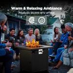 28 Inch Ciays Propane Fire Pit Table