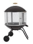 Fire Sense Bessemer Rolling Patio Fire Pit 28