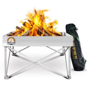 Portable 24-Inch Fireside Campfire Pit